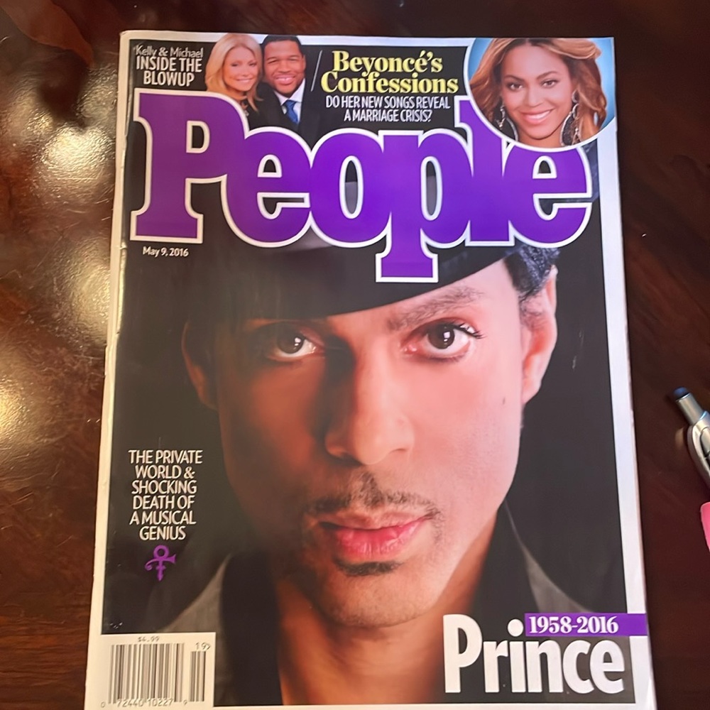 People magazine Prince May9,2016 edition in excellent condition